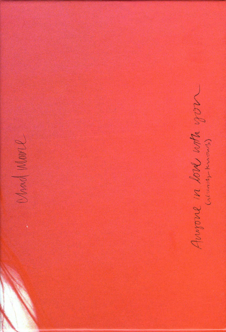 Chad Moore: Anyone in Love With You (Already Knows), Dienacht publishing, 2014.