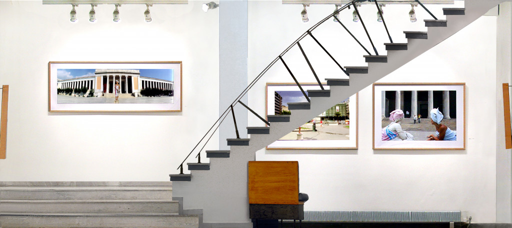 Zinina galerija (Zina's Gallery), 2006, inkjet tisk, 60 x 26,7 cm. Fotografija: Venia Bechrakis. Z dovoljenjem avtorice.