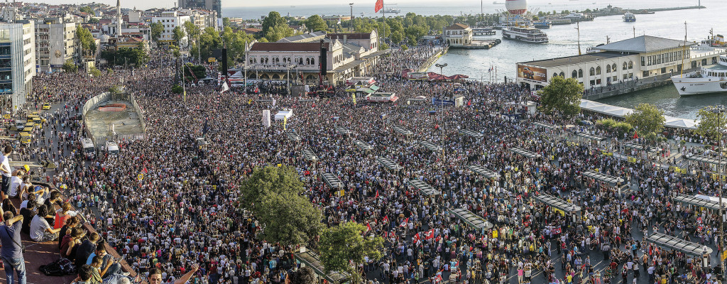 Murat Germen: Gasman Music Festival in Kadikoy, Istanbul, Gezi Resistance, July 7, 2013.