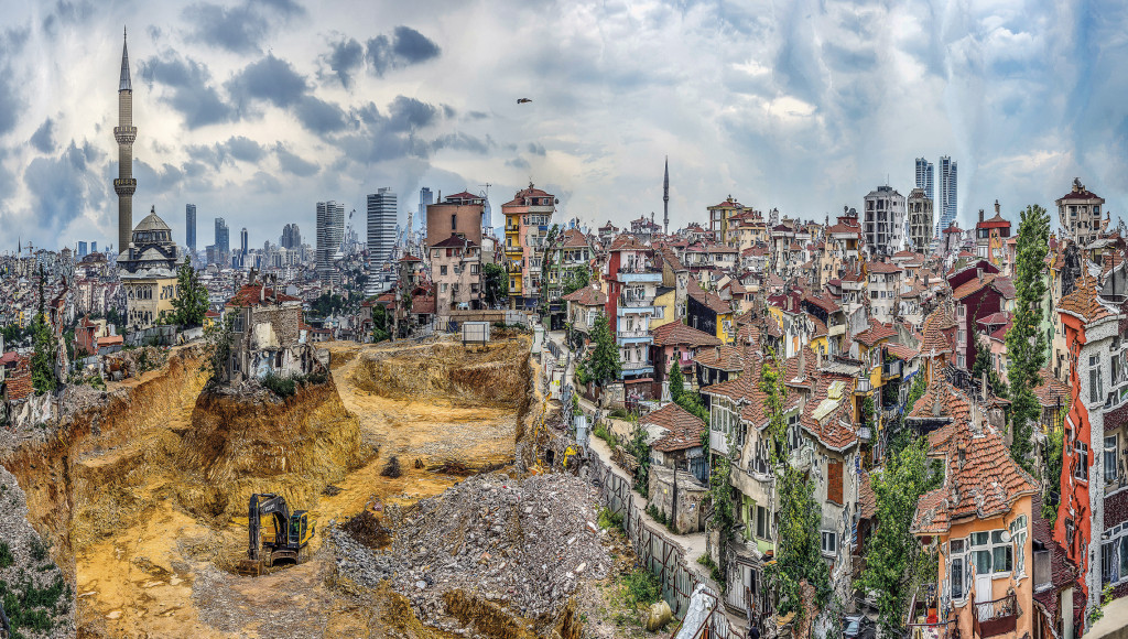 Murat Germen: Muta-morphosis, Fikirtepe, Istanbul #1, 2014.