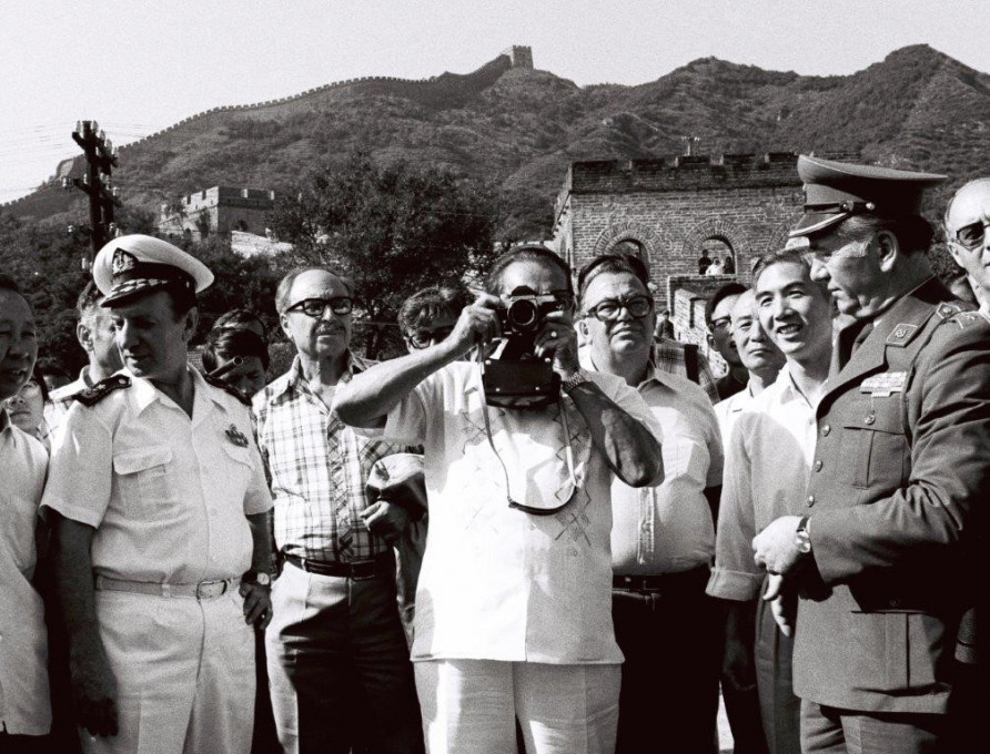 Joco Žnidaršič, Tito v Planici, 1969. Z dovoljenjem Galerije Fotografije. © Joco Žnidaršič